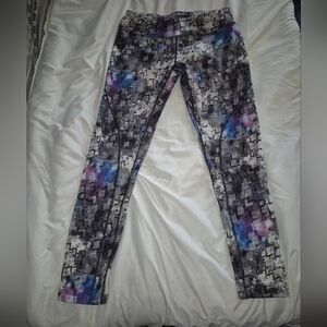 Layer 8 Gray and Purple Leggings
